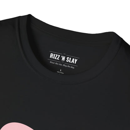 Pink Heart T‑Shirt — Cute Minimalist Valentine Tee