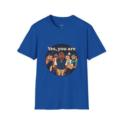 Yes, You Are T-Shirt | IYKYK Meme Shirt, Viral trend, Vintage Graphic T-Shirt Unisex Softstyle