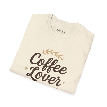 Coffee Lover Unisex T-Shirt, Casual Tee for Coffee Enthusiasts, Gift for Baristas, Perfect for Birthdays, Cozy Coffee Vibe
