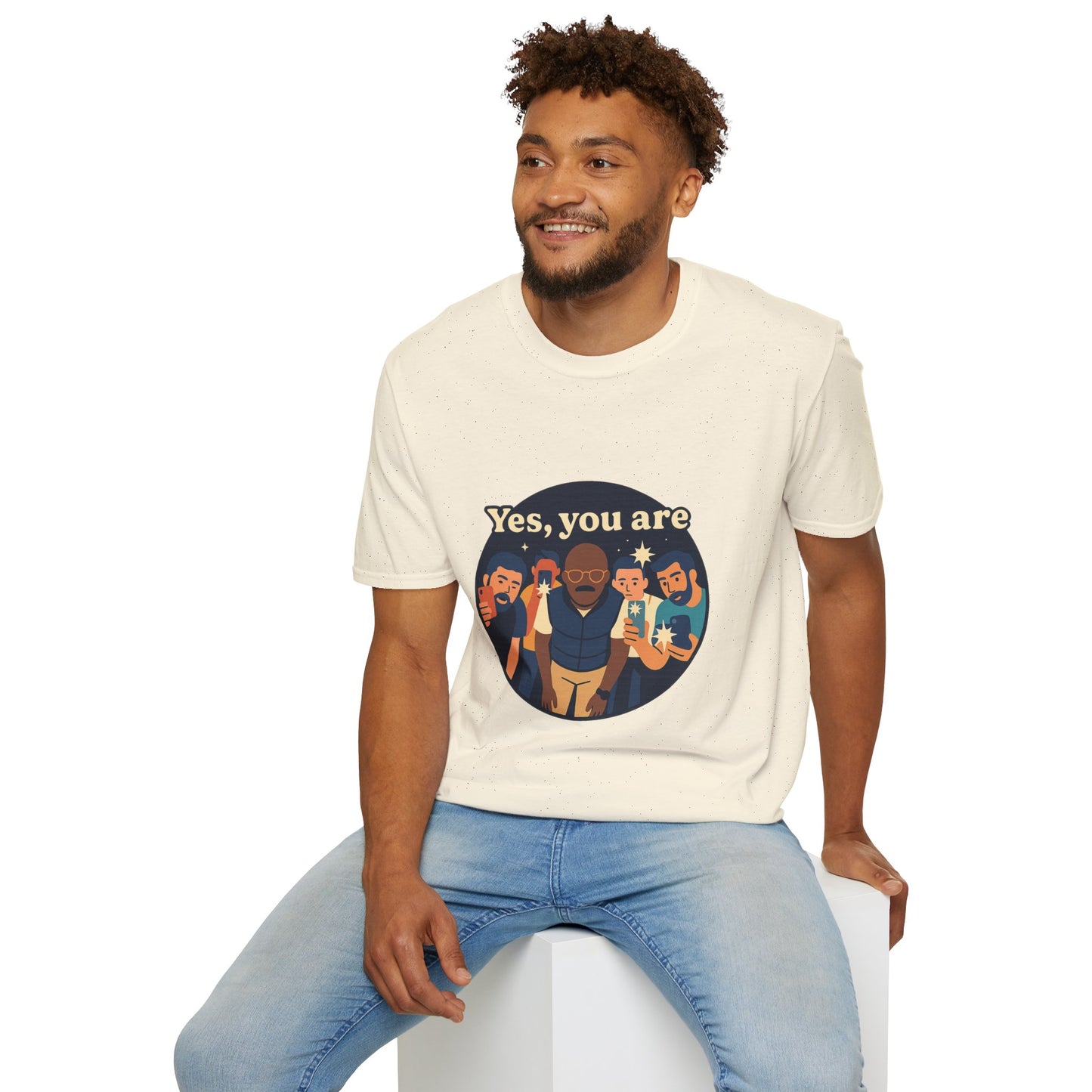 Yes, You Are T-Shirt | IYKYK Meme Shirt, Viral trend, Vintage Graphic T-Shirt Unisex Softstyle